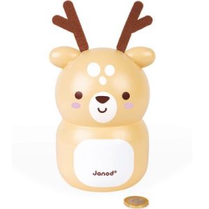 achetez Tirelire Faon (19 cm) Janod au meilleur prix en promo