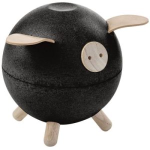 achetez Tirelire cochon noire Plan Toys au meilleur prix en promo