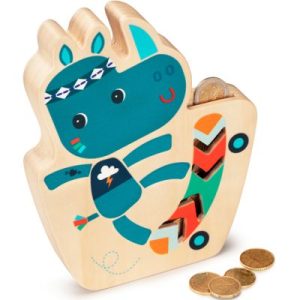 achetez Tirelire en bois Marius le rhinocéros Lilliputiens au meilleur prix en promo