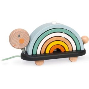 achetez Tortue arc-en-ciel empilable à rouler Sweet Cocoon Janod au meilleur prix en promo