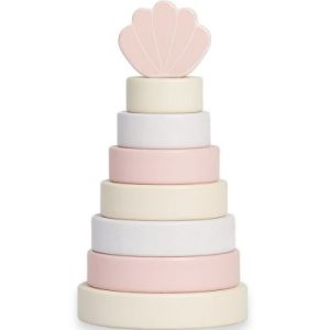achetez Tour à empiler Shell Pink Jollein au meilleur prix en promo