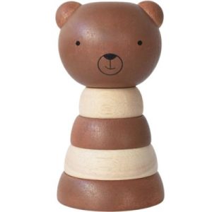 achetez Tour à empiler en bois Ours Wee Gallery au meilleur prix en promo
