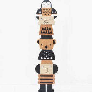 achetez Tour d'animaux à empiler Wee Gallery au meilleur prix en promo