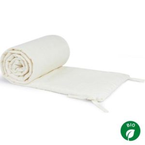 achetez Tour de lit Lin français off white (pour lits 60 x 120 et 70 x 140 cm) Nobodinoz au meilleur prix en promo