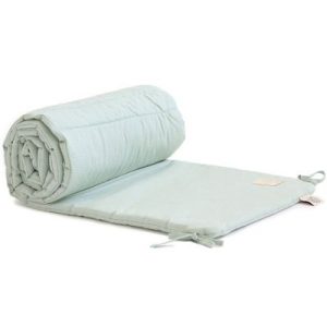 achetez Tour de lit Nest Nid d'abeille Aqua (pour lits 60 x 120 et 70 x 140 cm) Nobodinoz au meilleur prix en promo
