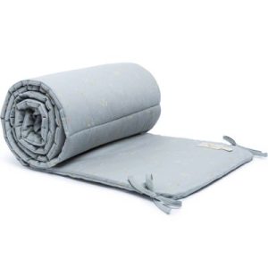 achetez Tour de lit Nest Willow Soft Blue (pour lits 60 x 120 et 70 x 140 cm) Nobodinoz au meilleur prix en promo