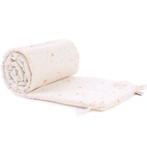 achetez Tour de lit Nest coton bio Gold stella Natural (pour lits 60 x 120 et 70 x 140 cm) Nobodinoz au meilleur prix en promo