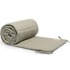 achetez Tour de lit nid d'abeille Nest Laurel Green (pour lits 60 x 120 et 70 x 140 cm) Nobodinoz au meilleur prix en promo