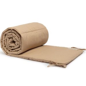 achetez Tour de lit nid d'abeille Nest Nude (pour lits 60 x 120 et 70 x 140 cm) Nobodinoz au meilleur prix en promo