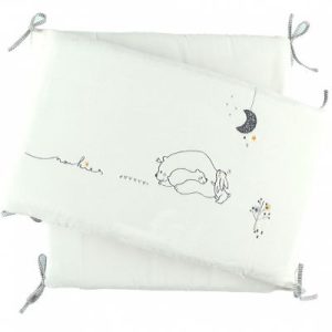 achetez Tour de lit veloudoux Timeless (pour lit 60 x 120 cm ou 70 x 140 cm) Noukie's au meilleur prix en promo