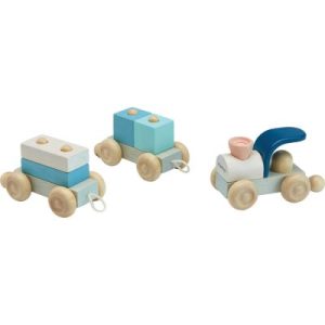 achetez Train modulable bleu Plan Toys au meilleur prix en promo