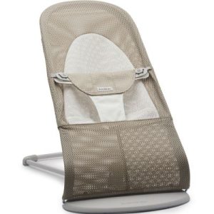 achetez Transat Balance Soft Mesh 3D Beige et gris BabyBjörn au meilleur prix en promo