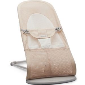 achetez Transat Balance Soft Mesh 3D Rose perlé et gris BabyBjörn au meilleur prix en promo