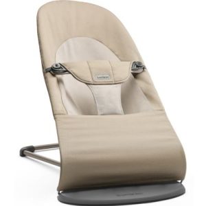 achetez Transat Balance Soft cadre Noir en coton beige BabyBjörn au meilleur prix en promo