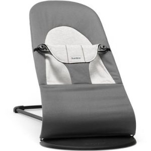 achetez Transat Balance Soft coton jersey gris foncé BabyBjörn au meilleur prix en promo