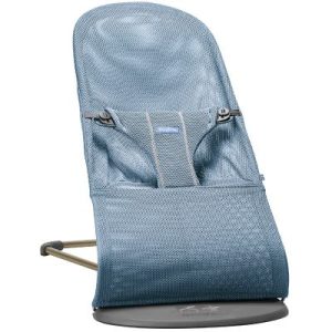 achetez Transat Bliss à balancement Mesh 3D Bleu ardoise BabyBjörn au meilleur prix en promo