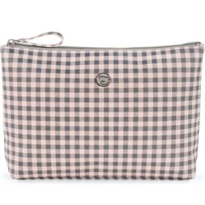achetez Trousse de toilette Together Vichy rose et gris Pasito a pasito au meilleur prix en promo
