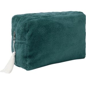 achetez Trousse de toilette éponge bambou vert paon BB & Co au meilleur prix en promo