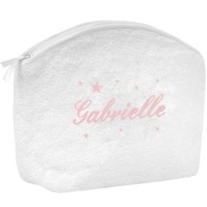 achetez Trousse de toilette étoile rose (personnalisable) ANVIE au meilleur prix en promo