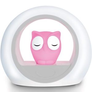 achetez Veilleuse LOU hibou rose ZAZU au meilleur prix en promo
